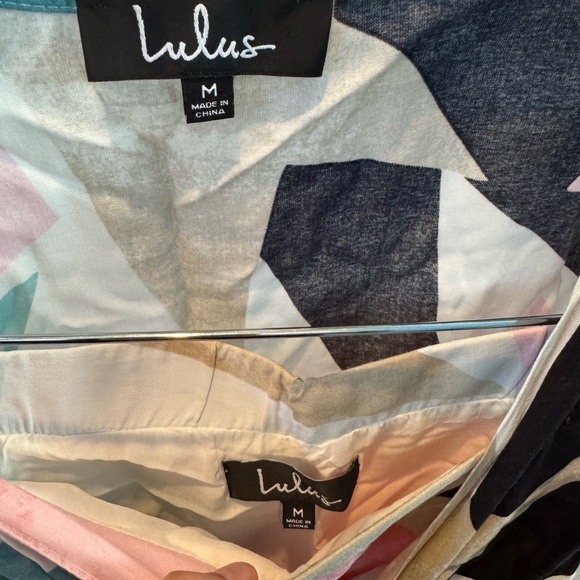 Lulus Daydreaming White Print Two Piece Maxi Dress Size: M - Picture 5 of 5